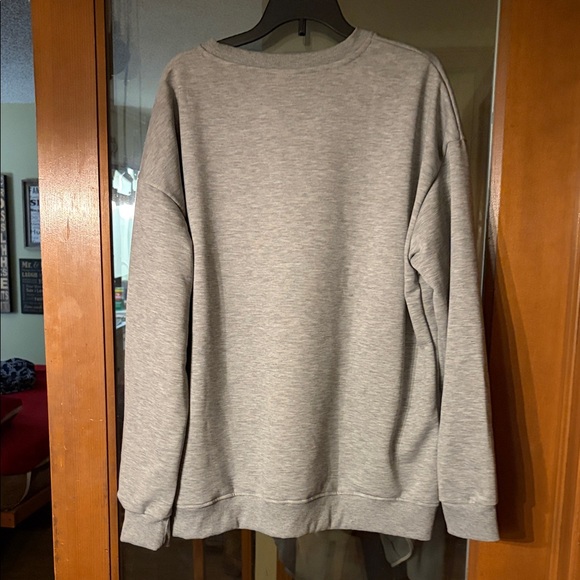 Gray Anxiety University Women’s Sweatshirt - Picture 2 of 8